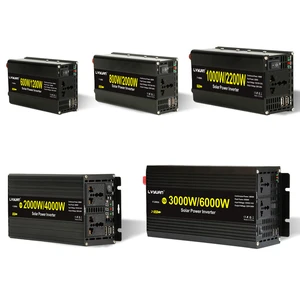 Inversor 500w 1000w 2000w 2500w 3000w 5000w Modified Sine Wave Power Inverter 12v 24v 48v to 110v 220v Dc to Ac Solar Inverter