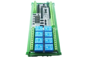 ES32A08 ES33B08 DC 12V 24V Multifunction ESP32 Expansion Wifi Digital Analog IO Module for WEB MQTT Ethernet Network 4-Relay DIY