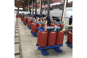 Hongwei 30kva 50kva 80kva Three Phase 50/60Hz Dry Type Transformer Layer Coil Power Use 3kv 6kv 10kv 11kv 22kV 33kV 35kV