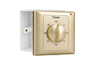 High Power Quality Pump Motor Timer Switch Timer Socket 1 Minute to 120 Minutes 110~220V 10A Mechanical Time Switch