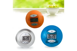 Desktop Home Round Timer , Digital Cooking Timer Small Countdown Timer