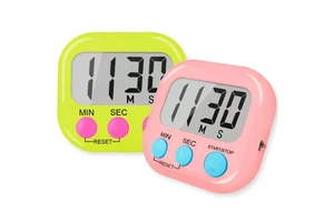 Wholesale Electronic Timer Student Study Timer Stopwatch Alarm Clock Kitchen Cooking Timer