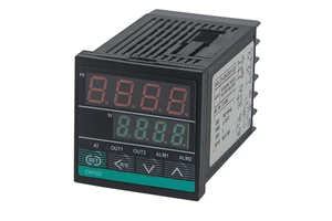 Single Alarm Oven 96x48mm Thermostat Automated PID Temperature Control Switch 0-1300C Range Relay SSR Output 85-265V (TDS)