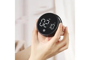 Professional Factory New Magnetic Black White Pink ABS Digital Timer for Kitchen Cooking