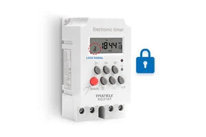 KG316T 7 Days Daily Weekly Digital Electronic Lighting Timer Programmable TIME SWITCH Relay High Load 25A AC 220V 230V