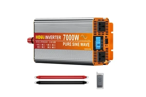 HOULI Solar Pure Sine Wave Inverter Dc 24V Dc to 220 Ac Converter 7KW Inversor De Corriente 12V 7000W