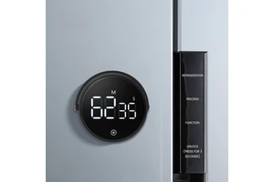 Factory Hot Sale Round Magnetic LED Digital Display Countdown Timer