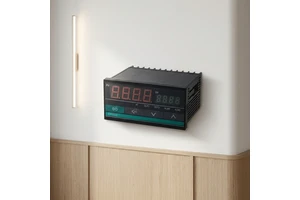 QIANJI CH Single Alarm Oven Thermostat With PID Temperature Control 0-1300C Range IP20 85-265V Relay SSR Output (TDS)