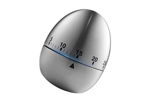 Creative Kitchen Mechanical Timer Egg-shaped Timer 60 Minutes Student Timer Baking Cooking Reminder