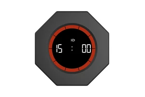T22VA Gravity Sensor Timer Digital Study Timer Mute/loud/normal Adjustable Sound Alarm Countup CountdownTimer Kitchen Timer