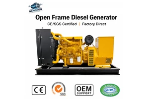Nengron 120kva/kW DC Start Mobile Single Phase AC Super Silent Diesel Generator 95% Efficiency Electric Power Generator