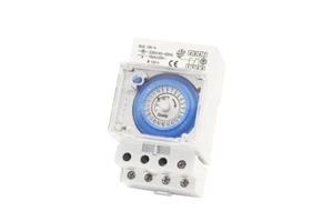 OEM ODM Automatic Analog Time Switch 24-hour Machine Timers 220V-240V 16A Mechanical Analog Concept Digital Concept Din Rail