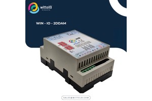 WITTELB Industrial IO Module 2 Analog Input 4 Digital Output 230V Lightweight Eco-Friendly Modbus RTU RS485/Wi-Fi