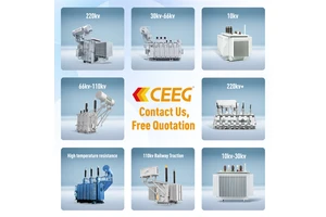 CEEG 750KVA 1000KVA 1200KVA 1800KVA 3000KVA 5mva Three Phase Power Electrical transformers 11kv 35kv Mv Hv Transformer