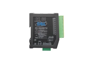 CK-DA08ETH 8-Channel Remote IO Acquisition Module Modbus TCP 0-10V 4-20mA Analog Output RS485 Interface Ethernet