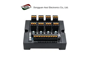 AOSI PLC Sensor Terminal Block Industrial Control 2 Wire 3 Wire 8CH I/O Link Input Adapter Module Photoelectric Proximity Switch