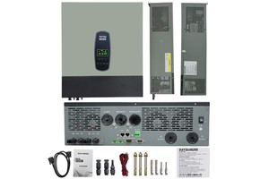 DATOUBOSS EU PL DE Local Stock 48V 11KW Solar Hybrid Inverter Single Phase On/Off Grid Inverter with Dual MPPT Can Parallel