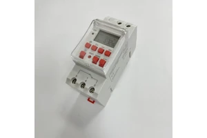 THC30S AC 220V 250V 30A Clear Front Transparent Cover Weekly Programmable Digital Time Switch Mini Setting 1 Second Timer
