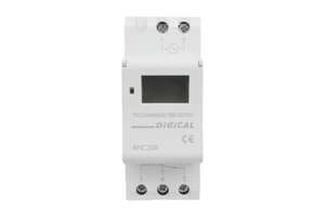 Programmable Digital Time Relay Timer Switch AC 220V/12V/24V Din Rail Mount Timers Product