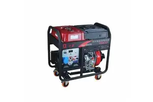 Portable Inverter Movable Diesel Generator Set 15kW 18kVA Auto Start Open Frame Super Silent Genset ATS For Home Backup Power