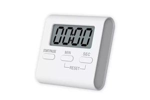 Digital Kitchen Timer Magnetic Countdown Timer with Loud Alarm Big Digits Back Stand for Cooking Classroom Teachers Not Battery
