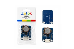Zetok Real Time Clock Module Electronic Component DS1307 Timerable Clock Low Power Consumption Display Time For Arduino