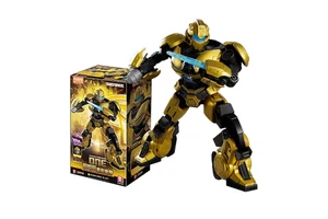Blokees Transformers ONE Figures Beyond Edition Bumblebee Luminous Version Original Genuine Assemble Building Block Toy