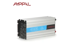 1500W Pure Sine Wave Inverter DC12V 24V to AC 110V 220V Power Converter New Condition Solar Car Voltage Transformer
