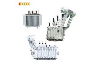 CEEG Oil Immersed High Voltage 10 KV 35kv 66 KV 110 Kv Capacity 5000KVA 60MVA 63Mva Distribution Power Transformer