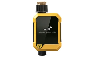 YIERYI Tuya WiFi Smart Water Timer Irrigation Controller Tuya APP Remote Control Automatic Garden Hose Timer with Rain Sensor