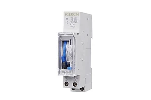 16amp 220VAC Digital Multifunctional Timer Switch Automatic Reset 24 Hour 15 Minute Mechanical Mini Portable TS-GM1