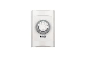 24 Hour Single Pole Mechanical in Wall Timer with ETL Listed