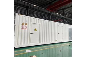 For 1MW High Efficiency Inverter Three Phase Dynamo Generator Water Cooling System 24V DC Electric Start Container Type For