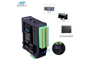 16-bit High Precision Analog Input Module Modbus RTU IO Compatible with 4-20mA 0-10V Signals for Industrial Process Control