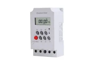 24 Hour Programmable Digital Time Switch KG316T 25A Battery Powered for Industrial Use