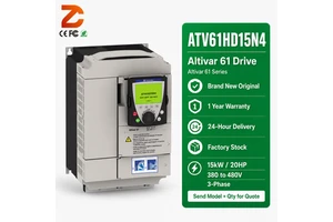 Original Schneider ATV61HD15N4 Variable Frequency Drive 15kW 20HP AC Drive Industrial Building Automation Frequency Converter