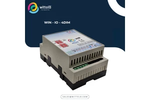 WITTELB WIN-IO-4dIM Industrial IO Module 4 Analog Input Ports Digital Output Modbus RTU RS485 Interface IP55 Protection Wi-Fi