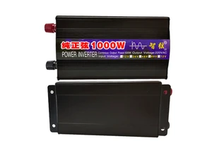 Electric Inverter Generator Portable 1000W 12V to 110V 220V Power Inverter Pure Sine Wave Inverter 12v to 240v 1000 w