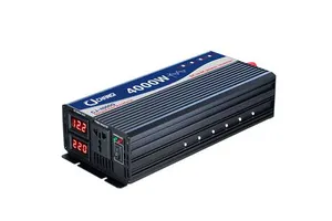 High Frequency Outdoor Inverter & Converter 4000W 12V/24V/48V 110v/220v Off-Grid Color Screen Display for DC AC