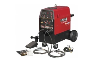 LincolnPrecision TIG 225 Inverter Welder Ready-Pak with Cart DC Output Polarity for Stainless Steel IGBT Type New Used Condition