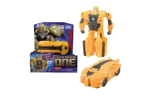 TAKARA TOMY Transformers ONE DCP-01 Bumblebee Quick Power Change Spin Changer Action Figure 2-in-1 Robot Toy Collecting Toys
