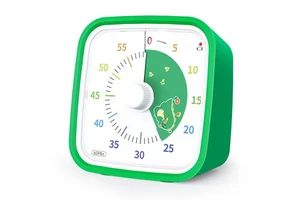 Yunbaoit Countdown Timer With Protective Case 60 Minute Visual Alarm Timer Silent Time Management Tool For Kids Adults