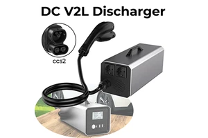 Outdoor Camping 5KW V2L Discharger CCS2 for Tesla Model Y 230V AC Power Outlet Vehicle to Load Inverter portable
