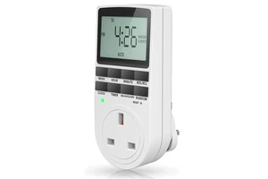 Digital Timer Plug Socket Electrical Programmable Plug Timer Switch Anti-Theft Random and Summer Timer Socket