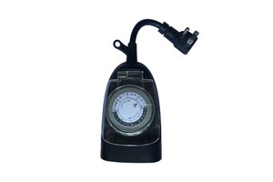 15A 125V ETL Certification SJTW 16/3 Cords American Cable Electronic Timer With Extend Cable