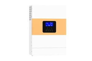 Frequency Solar Three Phase Hybrid Inverter 48V 5500W Lithium Battery Converter 5.5Kw AC Power Generator