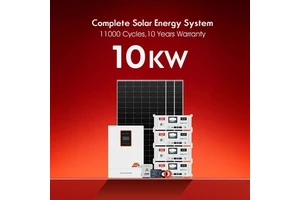 KEVOLT Hybrid Solar Energy System 5KW 10KW 15KW 20KW Off Grid Solar Power System Complete Solar Kit for Home