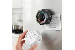Timer Wholesale Eight Side Gravity Countdown Timer Magnetic Back Visual Cube Kitchen Timer ADHD Kids Learning Pomodoro Timer