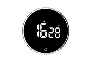 D13 Digital Kitchen Visual Timer Large LED Display Magnetic Countdown Countup for Classroom Cooking Fitness Baking Studying