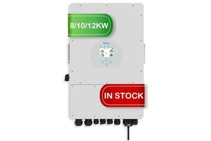EU Warehouse Deye Hybrid Solar Inverter 12kw 3 Phase 6kw 8kw 10kw 20kw Deye SUN-12K-SG04LP3-EU for Home Solar System